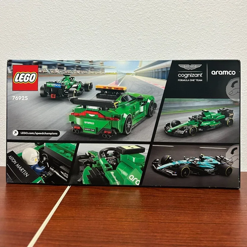 LEGO Speed Champions 76925: Aston Martin Vantage Safety Car & AMR23 (SEALED NEW)
